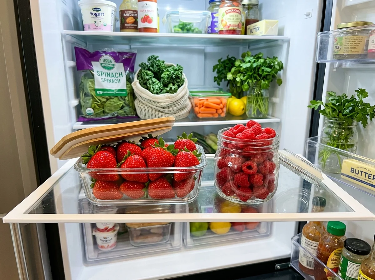 Fresh berries lasting longer